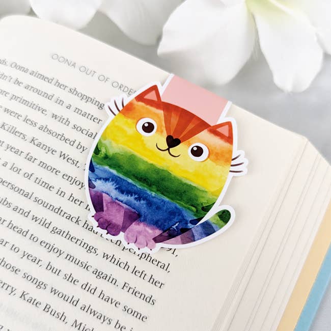 Pride Cat Bookmark