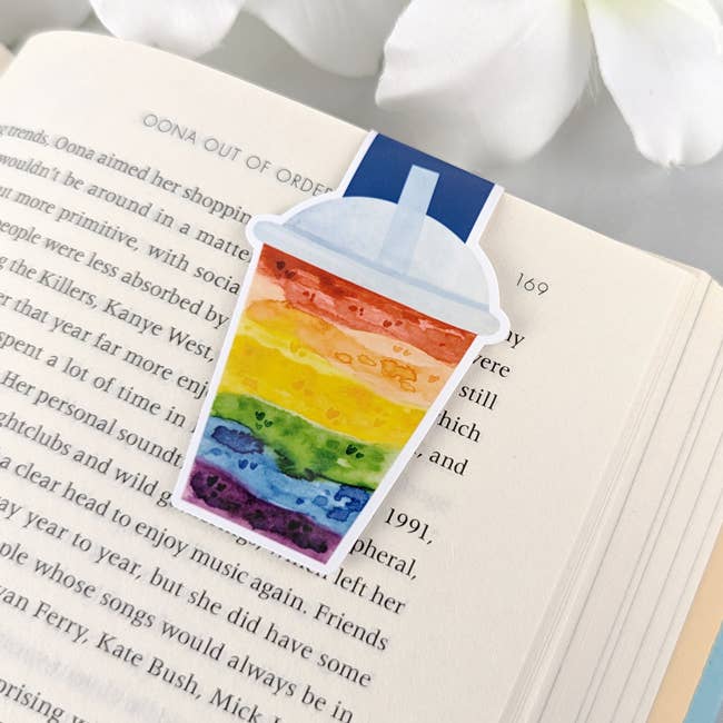 Pride Smoothie Bookmark