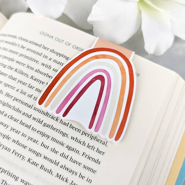 Lesbian Rainbow Bookmark