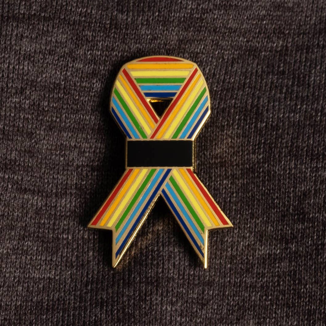 Orlando Ribbon Project Enamel Pin