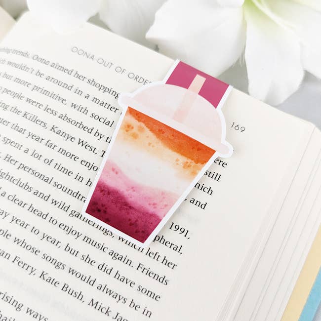 Lesbian Smoothie Bookmark