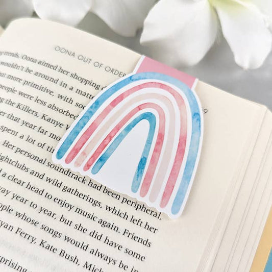 Trans Rainbow Bookmark