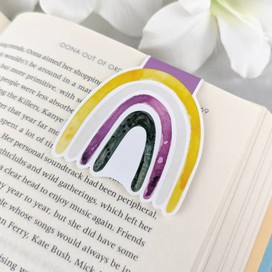 Non-binary Rainbow Bookmark