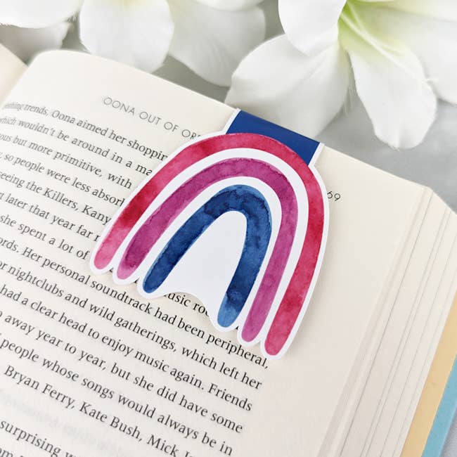 Bisexual Rainbow Bookmark